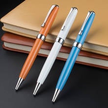 Full metal Pen Mini Ballpoint Pens Portable pen Rotating Pens For School Office Ink Black 2024 - buy cheap