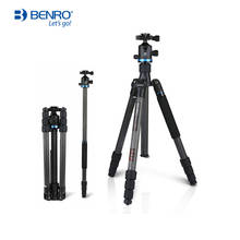 Benro iF28C + штатив из углеродного волокна Портативный рефлексированный монопод подставка для камеры для DSLR сумка для переноски Максимальная нагрузка 14 кг 2024 - купить недорого