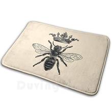 Vintage French Queen Bee Mat Rug Carpet Anti-Slip Floor Mats Bedroom Vintage Vintage Style Queen Bee Royal Queen Bee Bee Bees 2024 - buy cheap