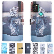 UMIDIGI A9 Pro Cute cat wallet Case Flip Book style Cover on umidigi a9pro a 9 pro Cartoon Patterned flower Animal Case Shell 2024 - buy cheap