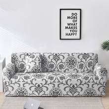 Fundas elásticas florales para sofá de sala de estar, cubierta de sofá, toalla, sofá con diván, 1 ud. 2024 - compra barato