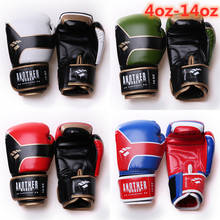 Guantes De Boxeo para hombres, mujeres y niños, de cuero PU, Muay Thai, lucha libre, saco De arena, guantes de entrenamiento 2024 - compra barato