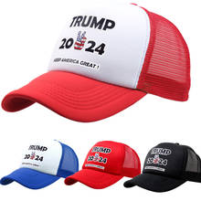 Unisex esporte ao ar livre boné de beisebol moda letras ajustável homens mulheres bonés donald trump 2024 boné primavera e verão hip hop hat 2024 - compre barato