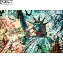 ARTBACK 5d diamond painting Statue of Liberty Statue full square drill USA New York scenery diamond mosaic diamond embroidery 2024 - buy cheap