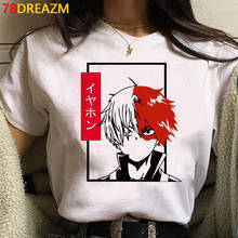 Camiseta de My Hero Academia para mujer, ropa de mujer japonesa harajuku kawaii grunge ulzzang, Camisetas estampadas harajuku para mujer 2021 2024 - compra barato