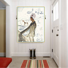 Citon Salvador Dali《The Earth Goddess》Canvas Oil painting Artwork Poster Picture Modern Wall Decor Home Living room Decoration 2024 - buy cheap