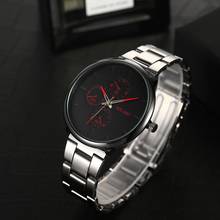 relogio masculino Men Watch 2018 Fashion Sports Quartz Clock Luxury Waterproof Man Full Steel Black Wristwatches reloj hombre 2024 - buy cheap