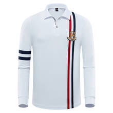 Мужская рубашка для гольфа, осенняя мужская футболка с длинным рукавом, одежда для гольфа, одежда 2020, рубашки для спорта на открытом воздухе, топы в полоску, командная форма 2024 - купить недорого