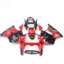 Kit de carenagem corporal, molde para injeção de motos, modelo vermelho e preto, para kawasaki zx6r 2000, 2001, 2002, zx, 6r, 00, 01, 02, abs 2024 - compre barato