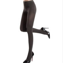 Mulheres Collants Pós-parto 200D Elastic Opaque Meia-calça Meias Meias de Veludo das Mulheres Magras Pernas Anti Gancho Meia-calça 2024 - compre barato