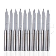 10Pcs 40 Degree 0.2mm Carbide Engraving Bits CNC Router Tool for Density Board 2024 - buy cheap