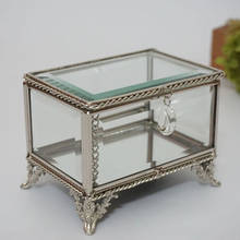 Glass Jewellery Box Beautiful European New Ideas Copper Eternal Flower Glass Gift Box Home Decoration Buy Cheap In An Online Store With Delivery Price Comparison Specifications Photos And Customer Reviews