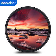 Deerekin Graduated Grey ND 0.9 Filter 37mm 43mm 46mm 40.5mm 49mm 52mm 55mm 58mm 62mm 67mm 72mm 77mm 82mm 2024 - buy cheap