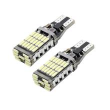 2 seu canbus t15 conduziu a lâmpada de backup automática reversa automática 4014 v 921 k do automóvel 122 45smd w16w 600 do diodo emissor de luz 2024 - compre barato