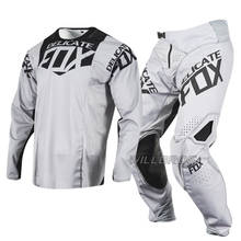 Delicate fox conjunto de roupa de corrida 360, conjunto de equipamento de motocicleta e mountain bike offroad com camisa e calças de quila 2024 - compre barato