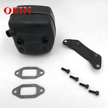 Kit de vedação para silenciador de escapamento, conjunto de acessórios para motosserra husqvarna 362, 365, 371, xp 372, 385 xp 2024 - compre barato