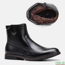 40-45 sapatos de inverno masculino antiderrapante botas de neve confortáveis 2020 botas de inverno quentes 2024 - compre barato