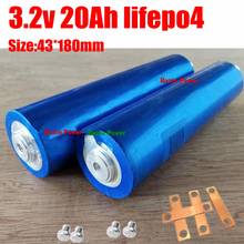 2pcs 100% original cylinder 43180 3.2v 20ah lifepo4 battery High drain 100A 20ah cells for ebike motorbike battery pack diy 2024 - buy cheap