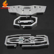 CNC Alloy Rear and Front Bumper Kit for 1/5 Gtb Racing Hpi Rofun Rovan Kingmotor Mcd Baja 5b/5t/5sc Truck Rc Car Toys Parts 2024 - buy cheap