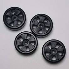 4 Pieces Tire For 1:28 RC  Cars Vehicles Black-Plastic Materials 2024 - buy cheap