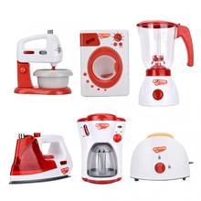Household Appliances Pretend Play Kitchen Children Toys Coffee Machine Toaster Blender Vacuum Cleaner Cooker Toys For Kid Toys 2024 - buy cheap
