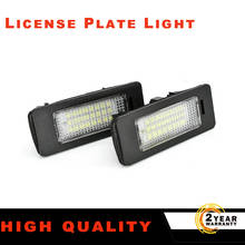 2PCS License Plate Light Led Number Plate Holder Lamp No Error For BMW E39 E60 E60N E61 E90 E91 E90N E92 E93 E46 2024 - buy cheap