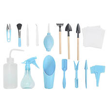 1 Set of Succulent Transplanting Tools 16 Pcs Combination of Flower Packaging Mini Gardening Supplies Potted Meat Tools Dropship 2024 - buy cheap