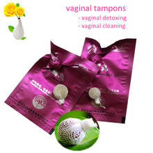 250pcs Chinese herbal female vaginal detoxing cleaning tampon for female vagina health care Yoni detox pearl 2024 - buy cheap