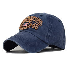 New Spring Washed Cotton Unisex Baseball Caps For Men Letter Cap Retro Casual Cotton Casquette Streetwear Snapback Hat Bone 2024 - buy cheap