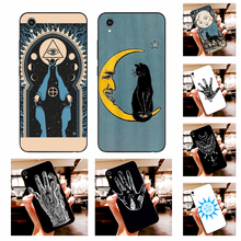 NBDRUICAI Witches moon Tarot totem Soft Silicone Black Phone Case For Vivo Y91c Y17 Y51 Y67 Y55 Y93 Y81S Y19 Y7S Case 2024 - buy cheap