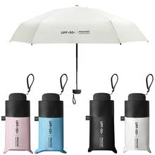 paraguas mujer Envío Gratis Mini paraguas de bolsillo Anti-UV para lluvia, resistente al viento, 5 paraguas plegables, Parasol portátil para mujer 2024 - compra barato