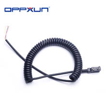 Горячая Распродажа DIY K-Head Walkie Talkie Speaker Cable для Baofeng UV5R Kenwood TK-240 Linton Hand 2 Pin 4 Wire Mic Speaker Line 2024 - купить недорого