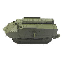 French CA1 Tanks 1:100 Military Tank Armor Diecast Model Kit Collectibles 2024 - buy cheap