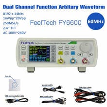 FeelTech-generador de señal de forma de onda arbitraria, función FY6600 DDS, 60MHz, VCO 2024 - compra barato