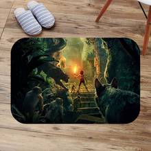 Soft Suede Bathroom Anti-skid Carpet The Jungle Book Living Room Floor Rugs Customzied Bath Mat Doormat DIY Entrance Door Mats 2024 - buy cheap