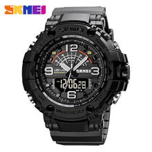 SKMEI Electronic Watch Men Sport Military Wrist Watch Luxury S Shock Stopwatch 50Bar Waterproof Watches Mens Count Down Clock 2024 - buy cheap