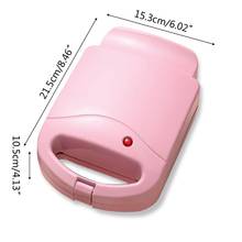 Portable Electric Dual Waffles Sandwich Maker Non Stick Toast Breakfast Machine 2024 - buy cheap