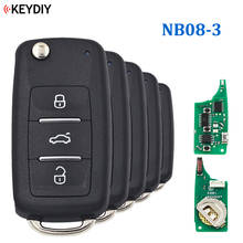 5 шт., многофункциональный дистанционный ключ для KD900 KD900 + URG200 KD-X2 NB-Series, KEYDIY NB08 (все функции чипы в одном ключе) 2024 - купить недорого