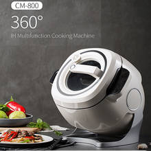CM-800 6L Intelligent Stir Frying Machine Automatic Electric Cooking Wok Pot Non-stick Multifunctional Cooker Pot 2024 - buy cheap