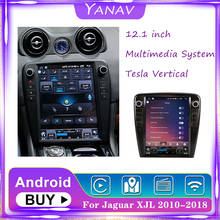 Radio con GPS para coche, reproductor Multimedia MP3 con Android, 2Din, pantalla Vertical, para Jaguar XJL 2010-2018, vídeo ESTÉREO 2024 - compra barato