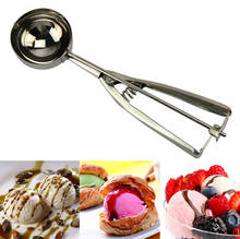 Kitchen Ice Cream Mash Potato Scoop Stainless Steel Spoon Spring Handle Kitchen Accessories 2024 - buy cheap