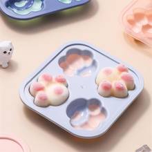 Cute Ice Cream Mold With Lid Silicone Homemade Popsicle Mold Handmade DIY Ice Cream Tray Silicone Mold Fruit Shake Accessories 2024 - buy cheap