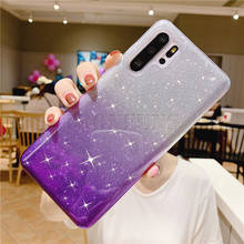 Glitter Soft Case For Huawei P30 P20 Lite P Smart Z Plus Y5 Y6 Pro Y7 Y9 Prime 2019 Honor 10i 10 8X 8A 8C 8S Mate 20 Lite Cover 2024 - купить недорого