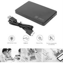 2,5 дюймовый чехол для жесткого диска SSD Sata на USB 3,0/2,0, корпус для жесткого диска, адаптер L41E 2024 - купить недорого