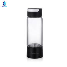 Garrafa de vidro portátil 1800mah, garrafa de hidrogênio recarregável sem filtro de água de substituição, ionizador de hidrogênio 2024 - compre barato