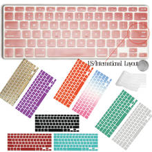 Keyboard Stickers for Apple Macbook Pro 13" A1708/ Macbook 12" (A1534) Dustproof Soft Silicone Keyboard Case 2024 - buy cheap