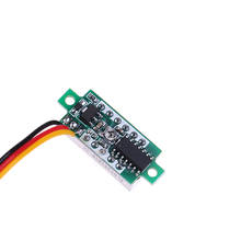 Mini Digital Voltmeter Voltage Tester Meter 0.28 Inch 0-100V LED Screen Electronic Parts Accessories Digital Voltmeter 2024 - buy cheap