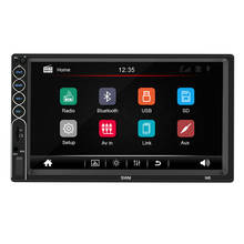 N6 7inch 2 Din HD Car FM Radio With a USB output port Bluetooth MP5 Player Touch Screen Audio Video Player with Remote Control 2024 - buy cheap
