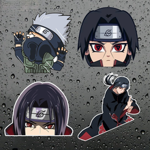 3D ITACHI Peeking Anime Creative Car Sticker Windshield Bumper Motorcycle Helmet Decal High Quality KK Vinyl Cover Scratches PVC 2024 - buy cheap