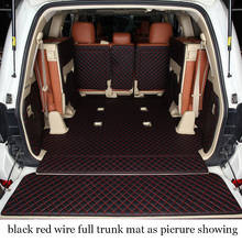 Leather Car Trunk Mat Cargo Liner for Toyota Land Cruiser 2009 2010 2011 2012 2013 2014 2015  2019 Lc200 2024 - buy cheap